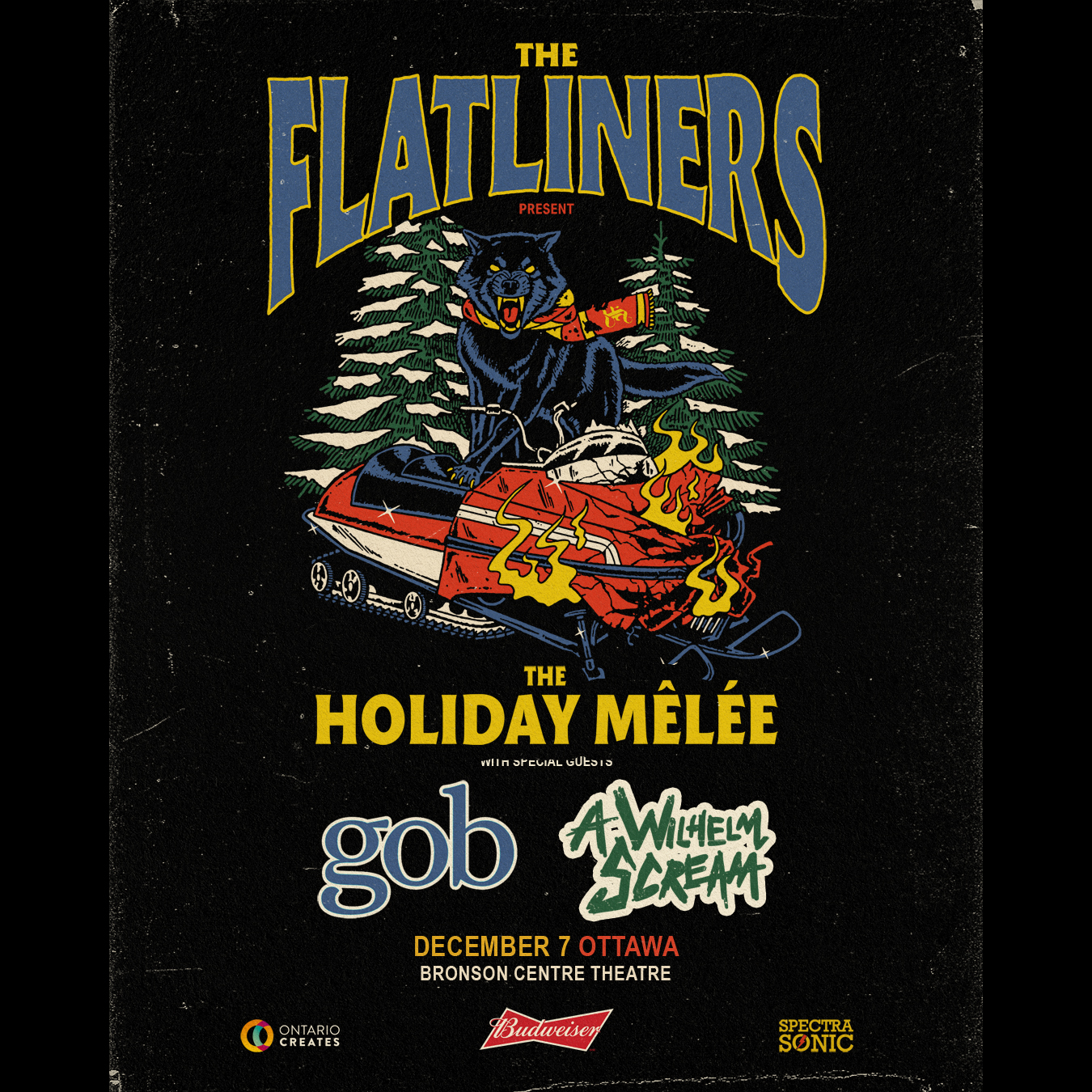 The Flatliners – The Holiday Melee - The Bronson Music Theatre